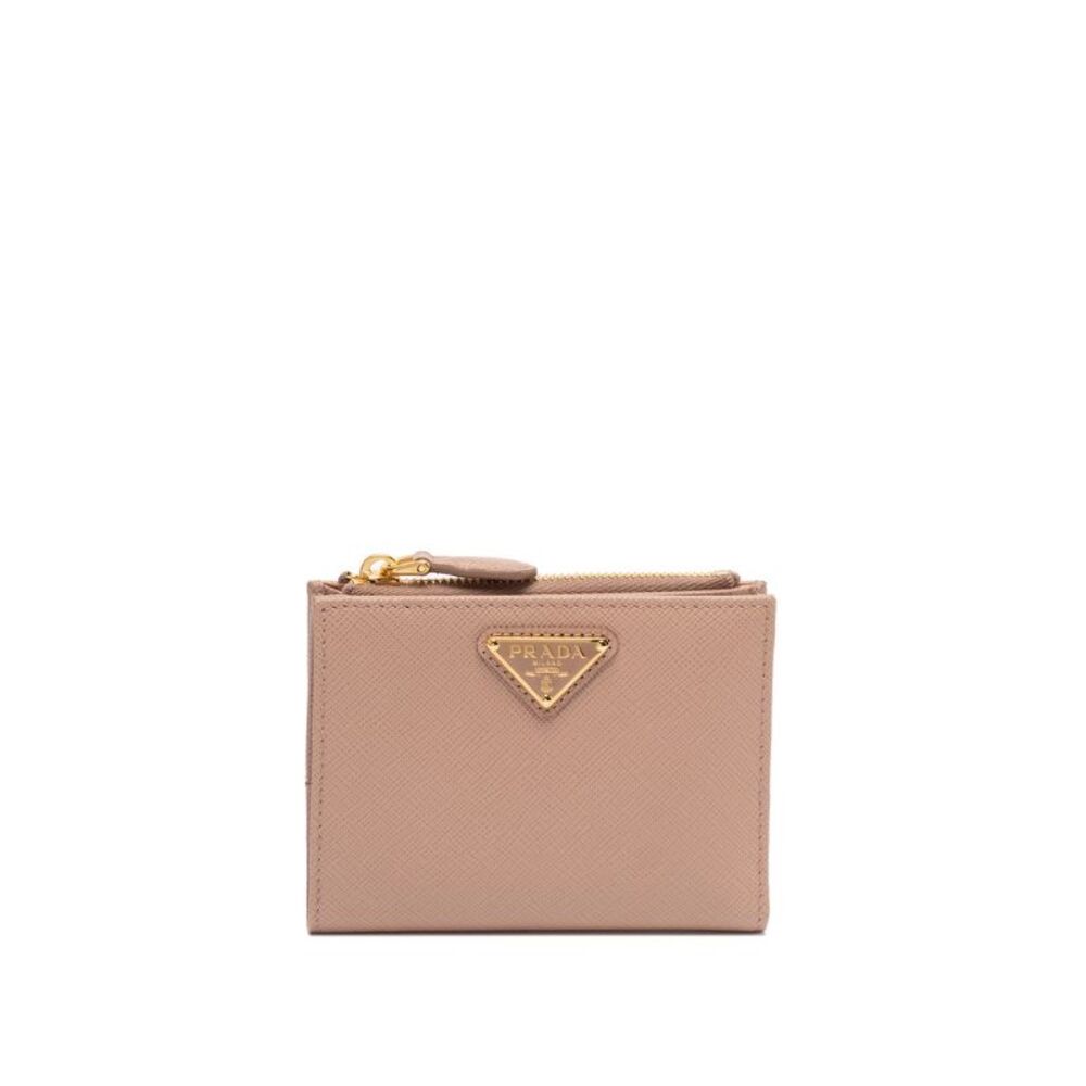 Prada Women Small Saffiano Leather Wallet